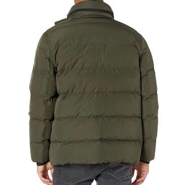 Куртки: Зимняя куртка ПУХОВИК Andrew Marc. Stratus Jacket. Горловина-воронка — 2