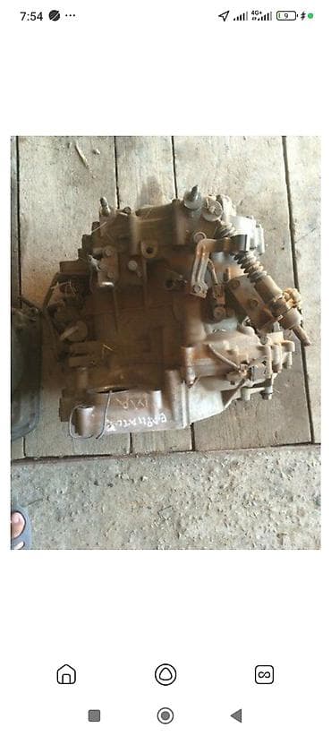 Глушители: Коробка передач Механика Honda 2000 г., Оригинал, Япония — 1