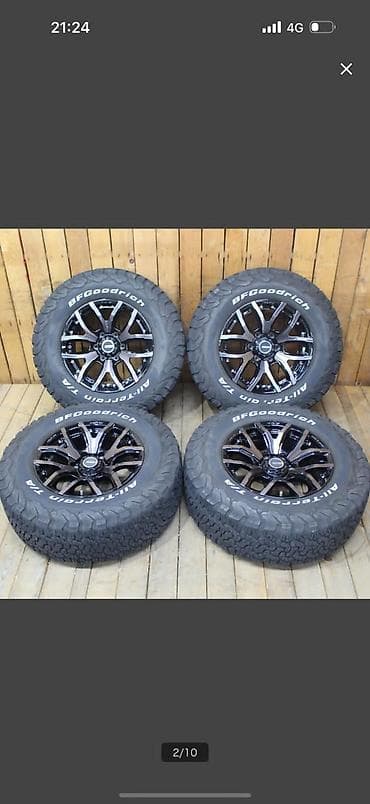 Транспорт: Колеса в сборе 265 / 70 / R 17, Всесезонная, Комплект, Внедорожные (АТ/МТ), Литые, отверстий - 6 — 1