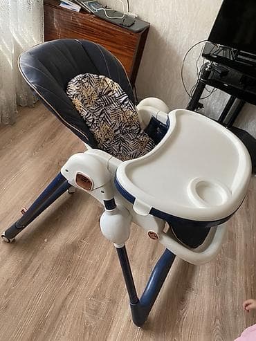 коляска автолюлька: Детский стульчик для кормления с регулируемыми настройками. Б/У в — 2