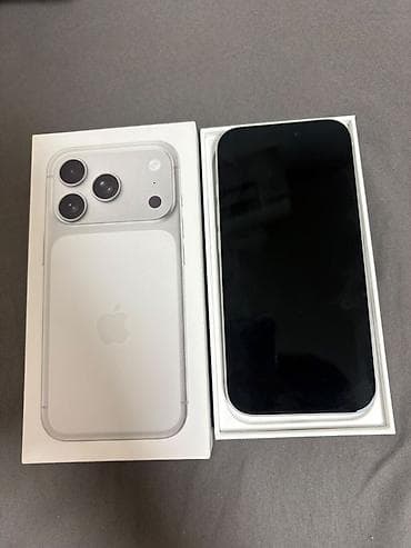 17 pro iphone: IPhone 17 Pro, 256 ГБ, Серебристый, Коробка, 100 % — 2