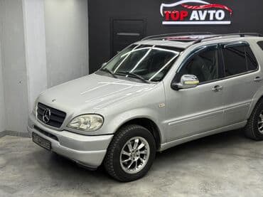 продаю связи с переездом: Mercedes-Benz M-Class: 1999 г., 4.3 л, Автомат, Бензиновая, Кроссовер — 2