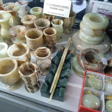 камни для аквариума: Изделия из Оникс-а, натуральный природный камень — 3