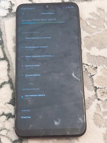 ноутбук цена ош: Redmi, Redmi Note 7, Колдонулган, 32 ГБ, түсү - Кара, 2 SIM — 1