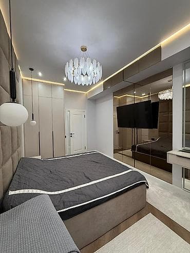 2 bedroom: 2 комнаты, 69 м², Элитка, 8 этаж, Дизайнерский ремонт — 2