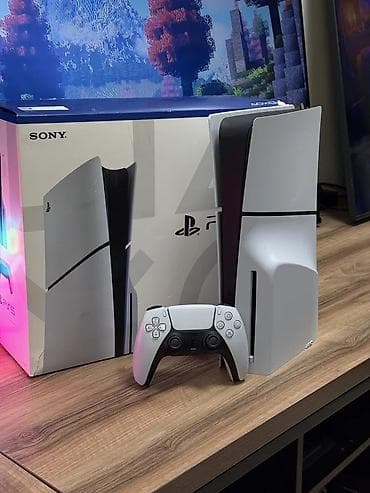Продаю PlayStation 5 Slim (версия с дисководом) + 2 геймпада DualSense — 1