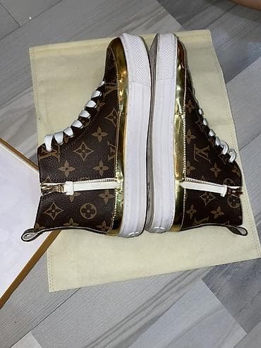 lui vitton: Мужские кроссовки, 41, Louis Vuitton, Новый, цвет - Коричневый, Платная доставка, Самовывоз — 4