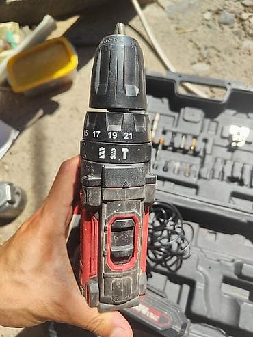 Инструменты: Шуруповерт-дрель WORCRAFT CD-20LiP (аккумуляторный, ударный) — 20V — 3