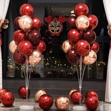 Гирляндалар: Большие праздничные банты для автомобилей - Яркие красные банты для — 2