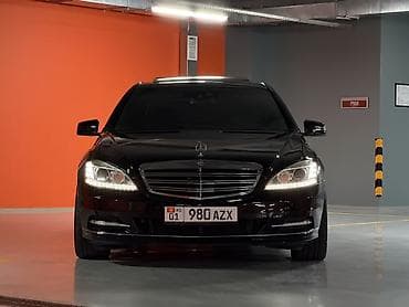 авто кран 25 тон: Mercedes-Benz S-Class: 2009 г., 5.5 л, Автомат, Бензин, Седан — 5