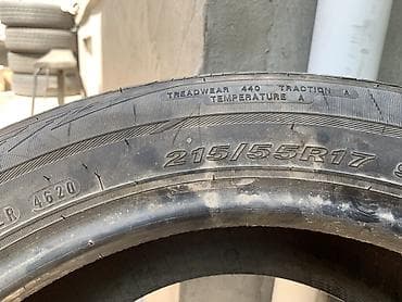 lining pantera: Шины 215 / 55 / R 17, Лето, Б/у, 1 шт, Легковые, Корея, Nexen — 2
