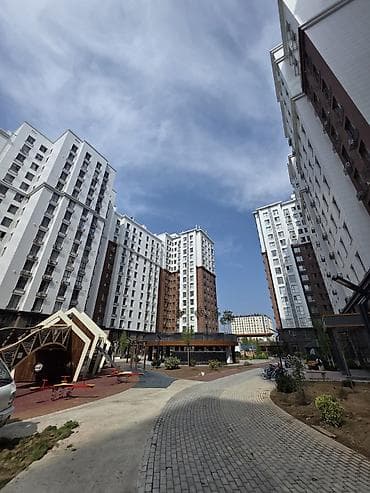 сдается квартира кара жыгач: 2 комнаты, 83 м², Элитка, 12 этаж, Готовая ПСО (под самоотделку) — 1