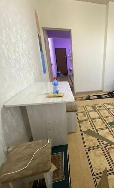 osh flat: 1 комната, Джал мкр (в т.ч. Верхний, Нижний, Средний) Агентство недвижимости, Без подселения, от 1 года, С мебелью полностью — 9