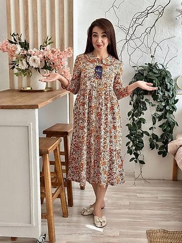 платье запах: Повседневное платье, Лето, Все размеры — 3