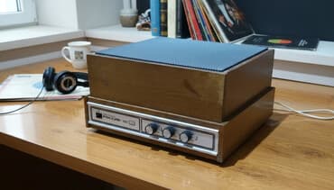 Виниловый проигрыватель б/у, требуется ремон (нет звука) at lalafo.kg Виниловый проигрыватель б/у, требуется ремон (нет звука)