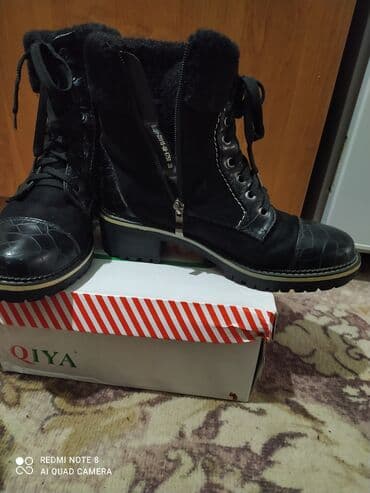 обувь для охоты: Продам очень классные сапоги натур кожа и искусственная замша, зима — 3