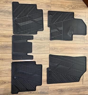 полики k5: 3D Резиновые Полики Для салона Kia, цвет - Черный — 7