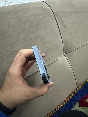 iphone 21: IPhone 13 Pro, Б/у, 256 ГБ, Голубой, Кабель, 76 % — 5