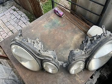 мерс 211 решетка: Комплект передних фар Mercedes-Benz Оригинал — 3