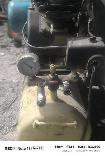 промышленный пылесос: Компрессор Для покраски, Электрический, Поршневой — 9