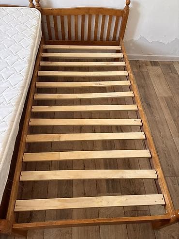 часы на стене: Односпальная кровать, С матрасом, длина - 200 см — 4