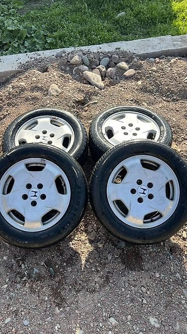 двигатель honda fit: Колеса в сборе R 16, Лето, Б/у, Комплект, Литые, отверстий - 5 — 4