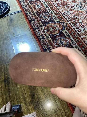 солнеч: Солнцезащитные очки очки, Tom Ford, Унисекс, Прямоугольные, Линзы градиентные, Б/у — 5