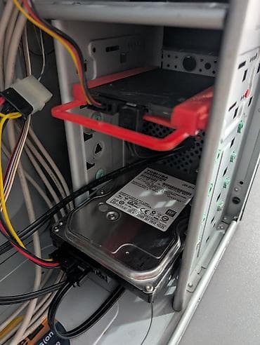системный блок: Компьютер, ядер - 4, ОЗУ 8 ГБ, Игровой, Б/у, Intel Core i3, HDD + SSD — 5