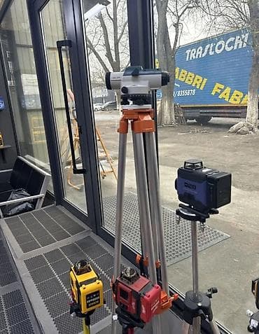 топос эт: Оптический нивелир с алюминиевым штативом + линейка/штативные площадки — 2