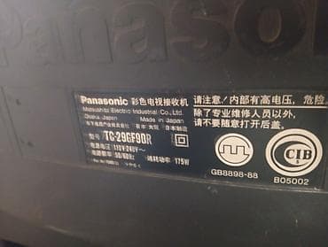 антена тв: Телевизор Panasonic TC-29GF90R (кинескопный, цветной) - — 1