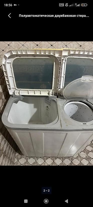 осень весна: Полуавтомат стиралка, состояние отличное,второй чуть меньше,оба дам за — 4