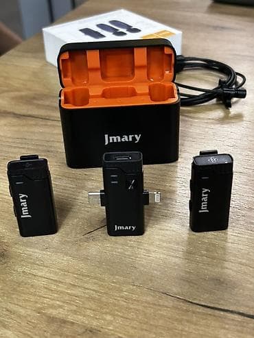 рация наушники: Беспроводная петличная система Jmary MW-16 (две радиопетли + приемник) — 3