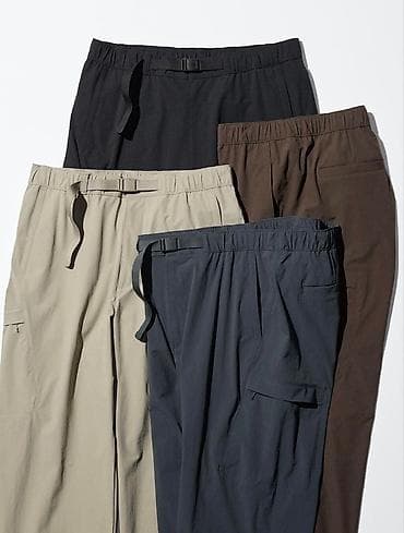 кепка мужская: Мужские брюки, M, Uniqlo, Новый, цвет - Серый — 1