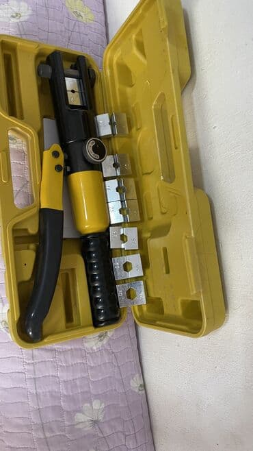 Компрессорлор: Пресс гидравлический ручной для кабельных наконечников, гильз, клемм — 5