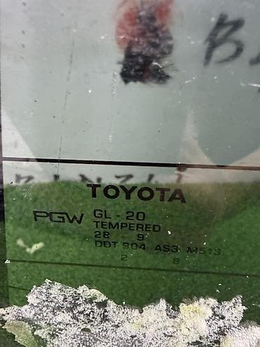 пл: Стекло Заднее Toyota, 2010 г., Б/у, Оригинал — 4