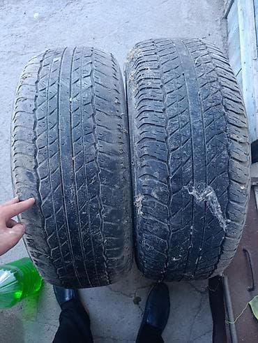 Шины и диски: Пара автомобильных шин Dunlop AT20. - Размер: 265/65 R17 - Индекс — 1