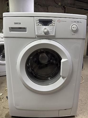 Техника жана электроника: Кир жуучу машина Atlant, Колдонулган, Автомат, 6 кг чейин, Толук өлчөм — 1