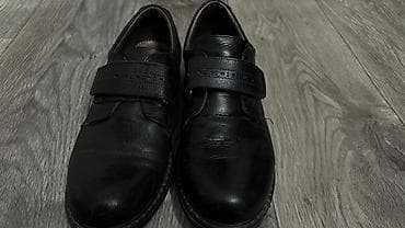 носки с липучками: Мужские классические туфли с ремешком-липучкой. - Цвет: черный - — 1