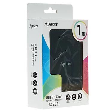 Накопитель для ПК, Новый, Apacer, HDD, 1 ТБ, 2.5" at lalafo.kg Накопитель для ПК, Новый, Apacer, HDD, 1 ТБ, 2.5"