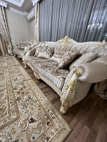 кий бильярдный бишкек: Комплект мягкой мебели, цвет - Бежевый — 3