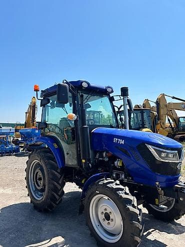 японские мини трактор: Колёсный трактор KASUN ST704 (кабина) - Полный привод 4x4, компактный — 7