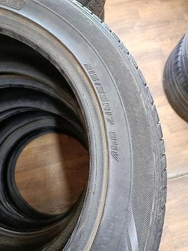 m60 b40: Шины 215 / 55 / R 17, Лето, Б/у, Комплект, Легковые, Япония, Dunlop — 4