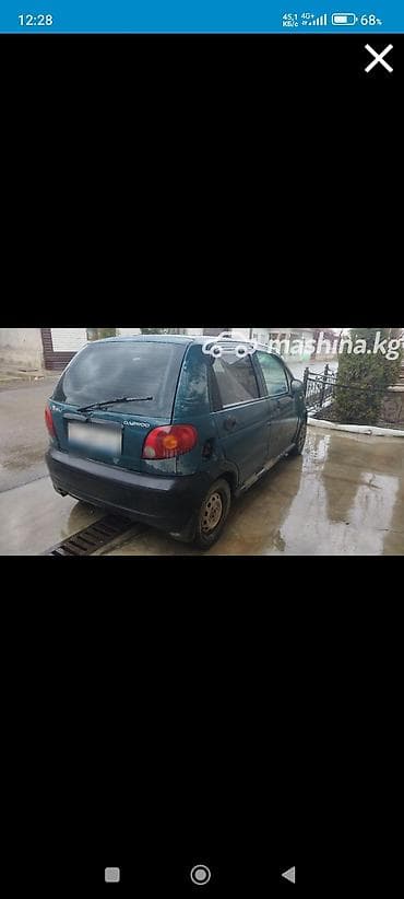 gopro hero 10: Daewoo Matiz: 2003 г., 0.8 л, Механика, Бензин, Хэтчбэк — 2