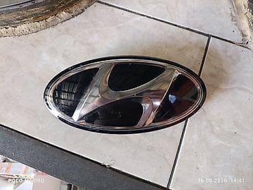 Эмблема Hyundai для решётки радиатора - Овальная эмблема с фирменным — 3