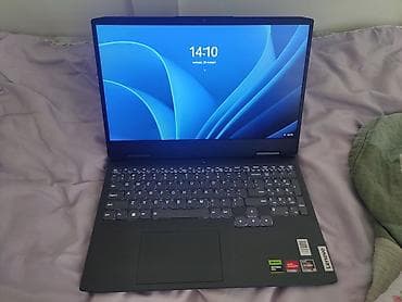 gt 730: Ноутбук, Lenovo, 16 ГБ ОЗУ, AMD Ryzen 5, 15.6 ", Б/у, Для несложных задач, память NVMe SSD — 1