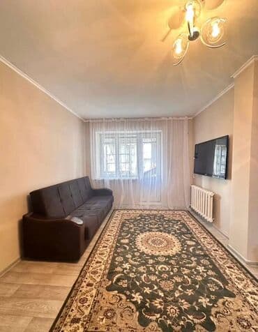квартира бишкек аренда долгосрочно дизель: 1 комната, Риэлтор, Без подселения, С мебелью частично — 3