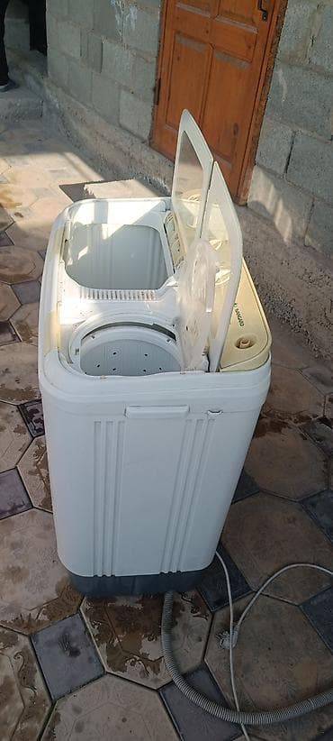 сушилка машина: Всё работает отжим слив Полуавтоматическая двухсекционная стиральная — 2