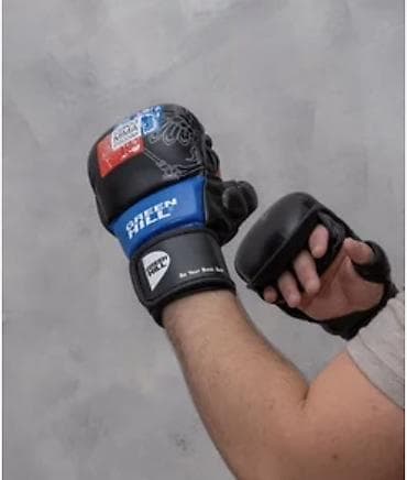 Электротранспорт: Перчатки для ММА Green Hill (официальный дизайн Союза ММА России) - — 1