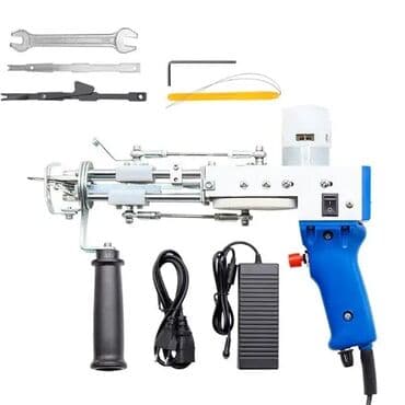 Логопеды: Тафтинговый пистолет для ковров 2в1 ворсовый и петельный Тафтинг – — 1