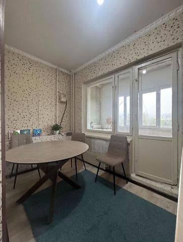 Недвижимость: 1 комната, 35 м², 105 серия, Аламедин-1 мкр 105 серия, 7 этаж, Косметический ремонт — 7